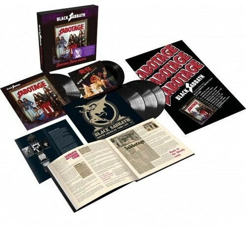 Black Sabbath Sabotage Super Deluxe Edition 4LP+7" New & Sealed Vinyl LP Box Set
