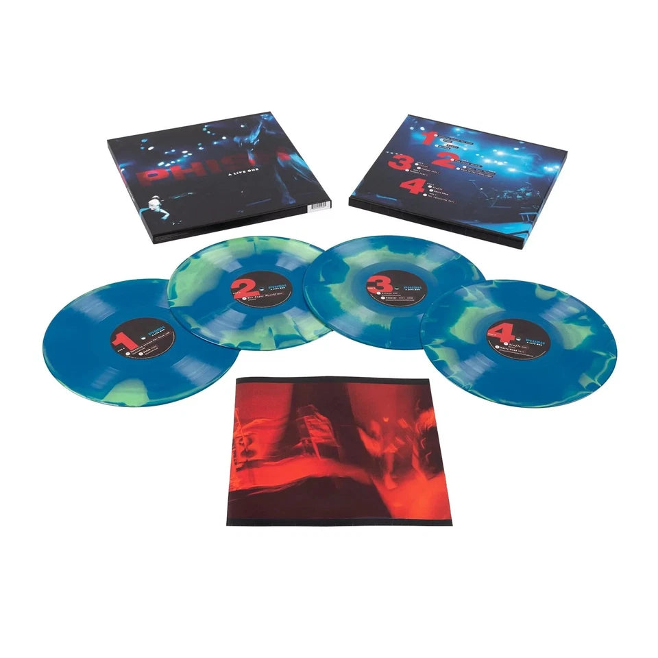 Phish, A Live One, Solar Garlic Colored VINYL 4LP BOX SET NEW/SEALED