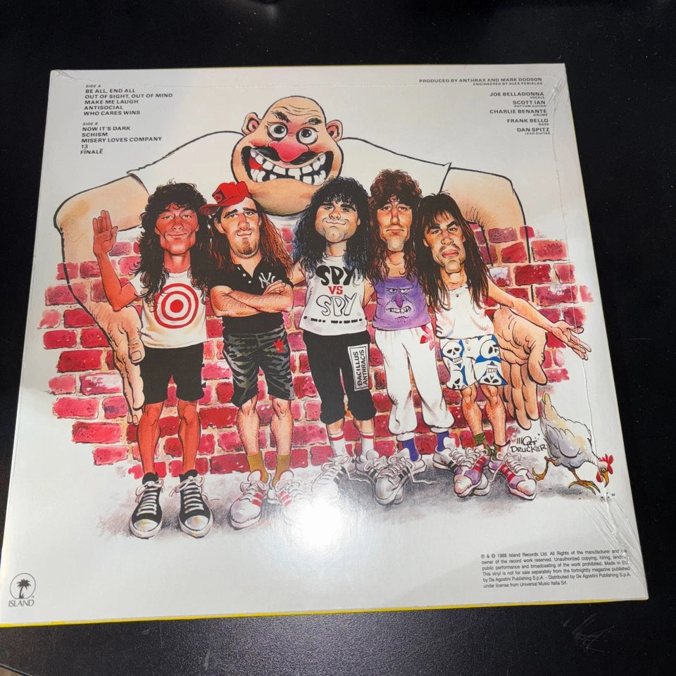ANTHRAX, STATE OF EUPHORIA, 180 GRAM VINYL, BRAND NEW & SEALED