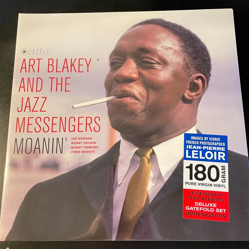 ART BLAKEY & THE JAZZ MESSENGERS "MOANIN' 180g VIRGIN VINYL, LELOIR JKT ART "NEW