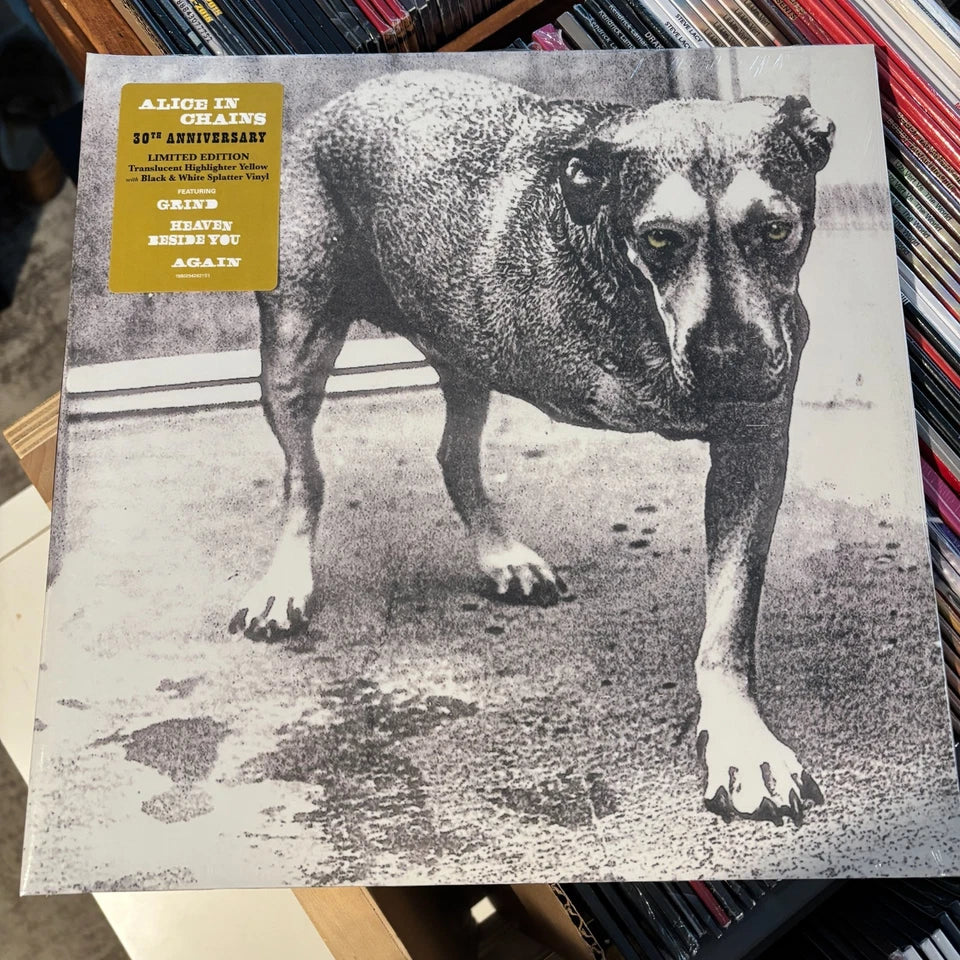 Alice In Chains, SELF TITLED, Yellow / BLACK & WHITE Splatter Vinyl 2LP GATEFOLD