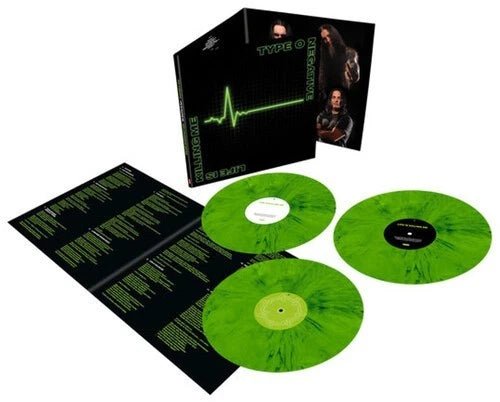 TYPE O NEGATIVE Life Is Killing Me 20th Ann Ed. GREEN COLORED VINYL 3LP SET, NEW