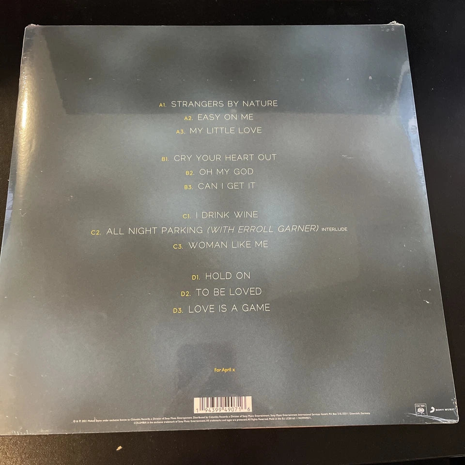 Adele - 30 - Limited Clear Vinyl LP by Adele (Record, 2021) NEW AND SEALED