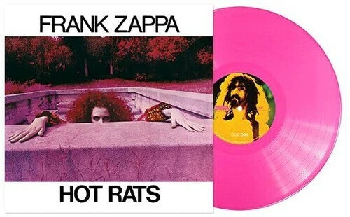 FRANK ZAPPA, Hot Rats, 180 GRAM HOT PINK COLORED VINYL LP, 50th Anniversary, NEW