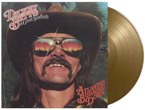 Dickey Betts & Great SOUTHERN Atlanta's Burning Down LTD ED. 180G Gold VINYL #'D