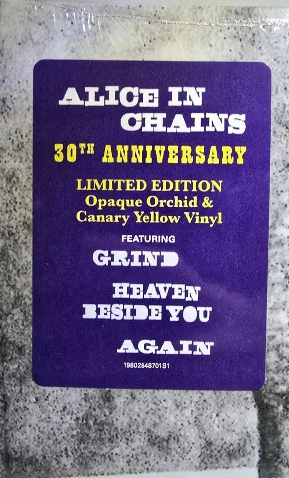 ALICE IN CHAINS 3 LEGGED DOG S/T 30th Ann. Opaque Orchid Canary Yellow Vinyl 2LP