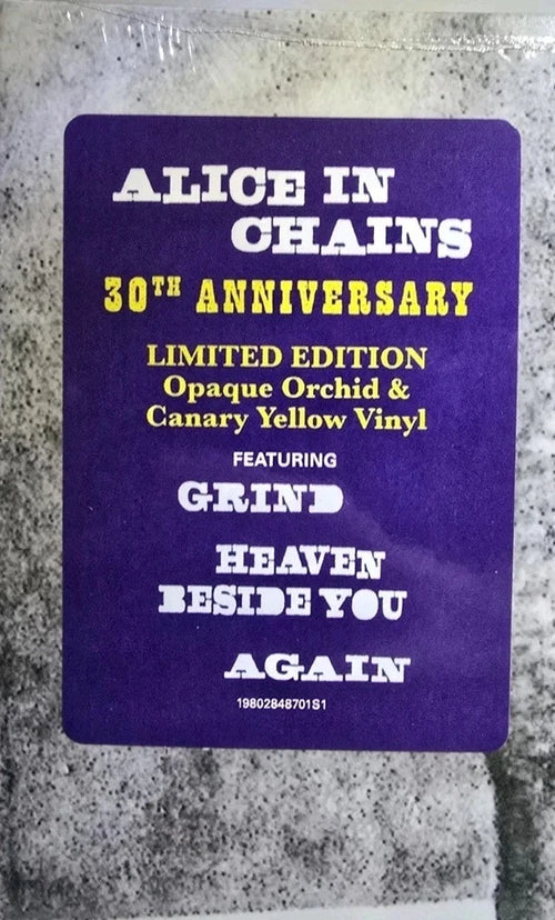 ALICE IN CHAINS 3 LEGGED DOG S/T 30th Ann. Opaque Orchid Canary Yellow Vinyl 2LP