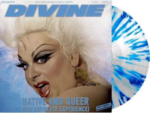 Divine, Native And Queer 140-Gram Translucent Blue Splatter Colored Vinyl LP #'D