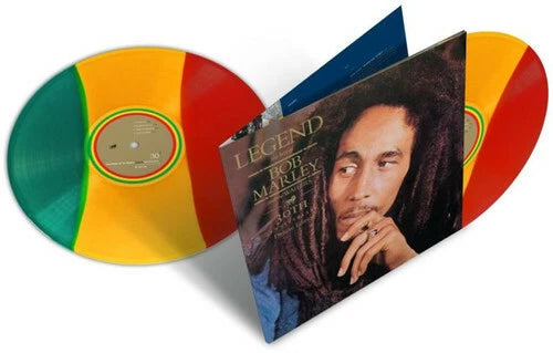 Bob Marley, Legend 30th Anniversary Ed. TRI COLORED 2LP VINYL SET GATEFOLD NEW