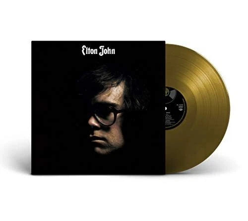 Elton John SELF TITLED, 50th Anniversary Gold COLORED Vinyl LP, GATEFOLD JKT NEW