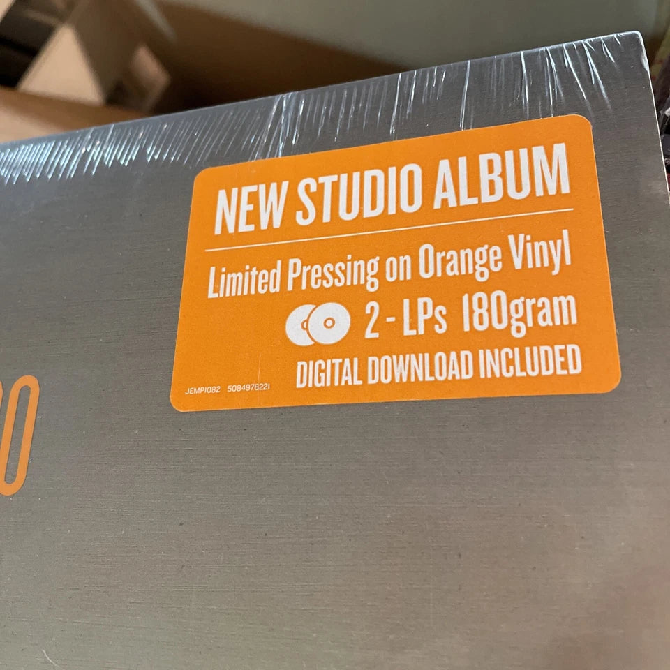 PHISH, FUEGO, 180 Gram 2LP LImited ED TRANSPARENT ORANGE Colored Vinyl, New OOP
