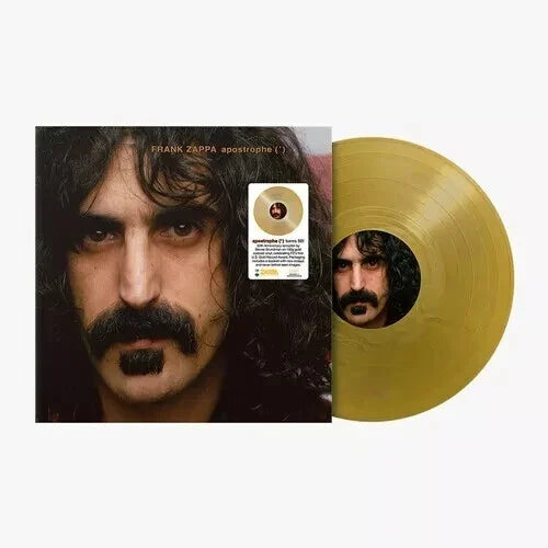Frank Zappa APOSTROPHE 180G GOLD COLORED VINYL LP, LIMITED EDITION New & Sealed