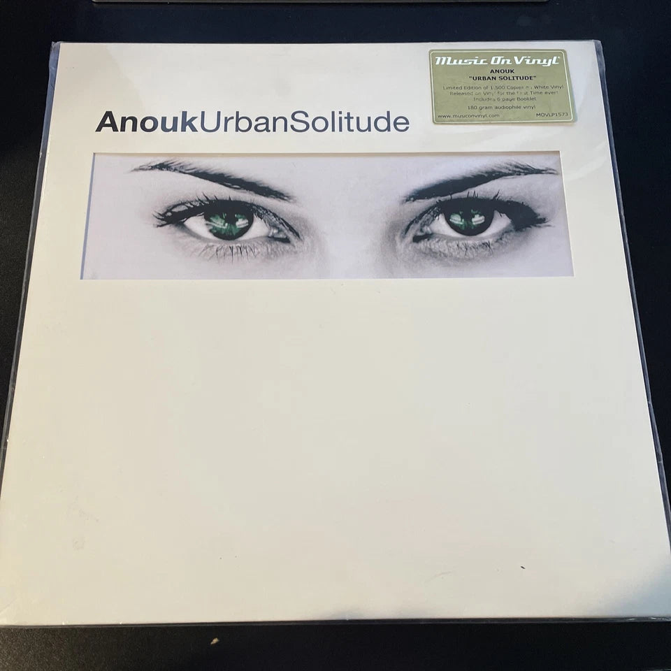 ANOUK Teeuwe, URBAN SOLITUDE, 180 GRAM WHITE COLORED VINYL LP, LTD ED LOW #’d copy NEW