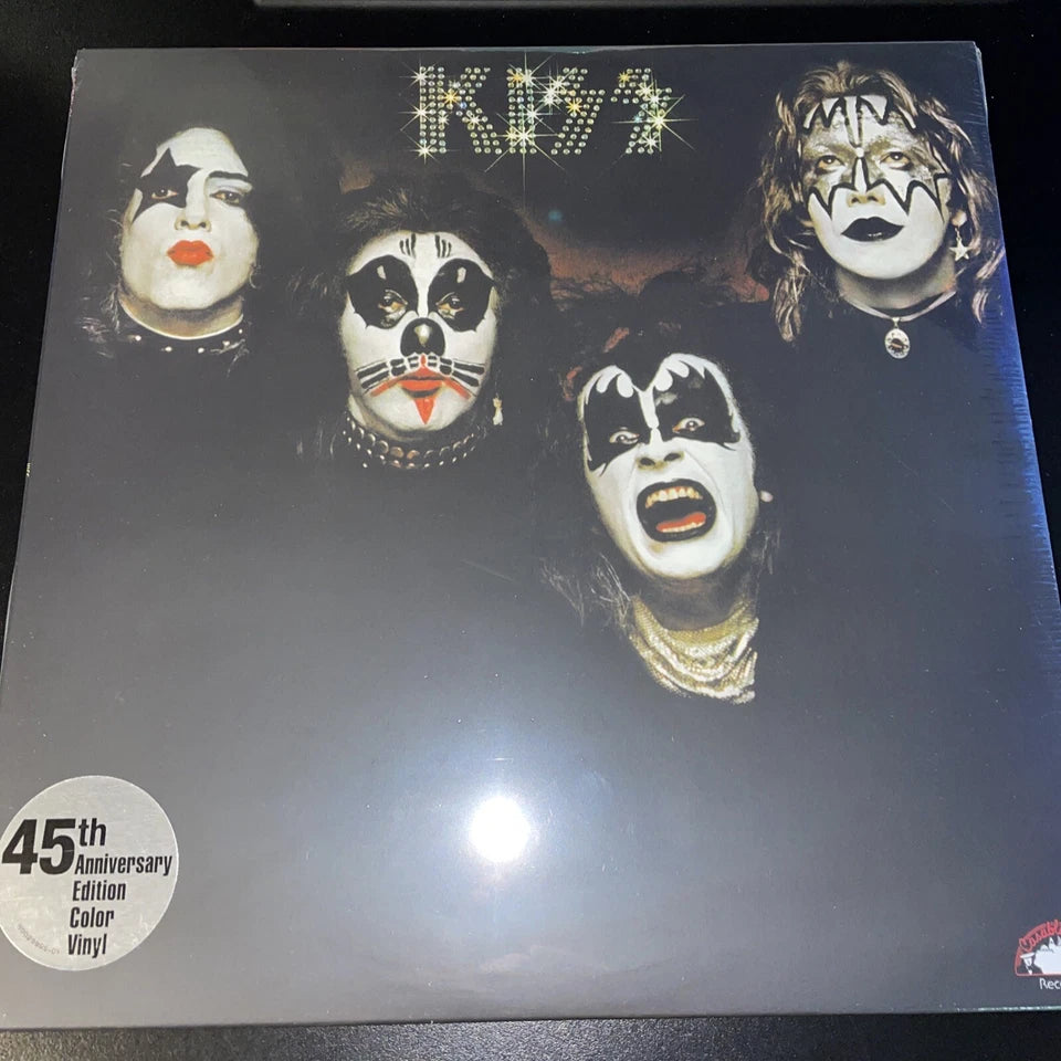 KISS Debut SELF TITLED - 45th Anniversary edition Colored Vinyl LP, NEW & SEALED