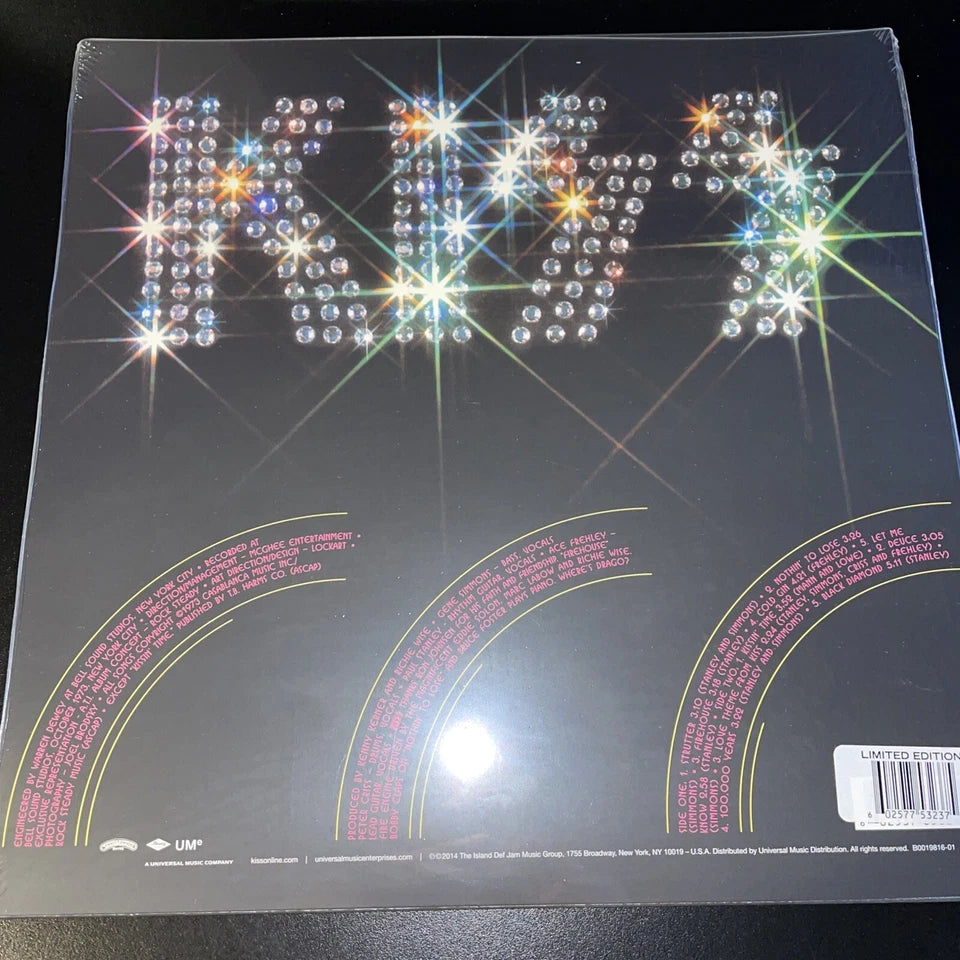 KISS Debut SELF TITLED - 45th Anniversary edition Colored Vinyl LP, NEW & SEALED