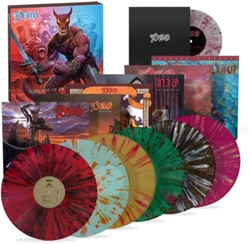 Dio - A Decade of Dio: 1983-1993 LTD ED SPLATTERED Colored Vinyl, 6LP Boxed Set