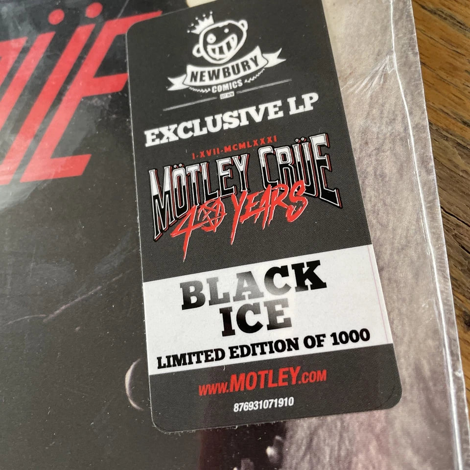 MOTLEY CRUE, Shout At The Devil, 180g BLACK & CLEAR Colored VINYL LIMITED Ed New