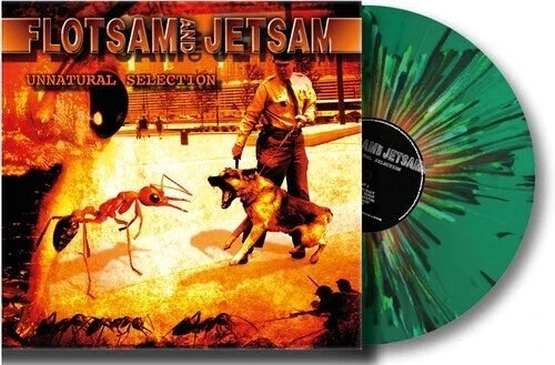 Flotsam & Jetsam, Unnatural Selection, Splatter Green colored VINYL LP IMPORT