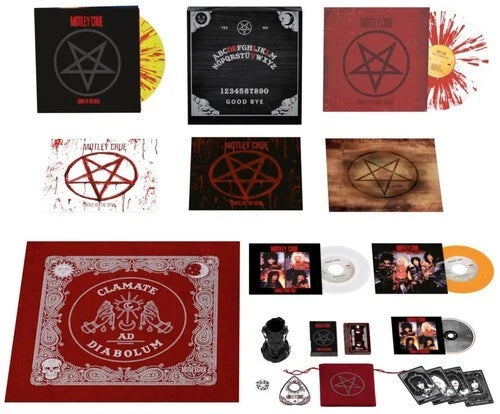 Motley Crue Shout at the Devil 40th Ann. 2LP, CD, Cassette, 2X45rpm 7" BOX SET